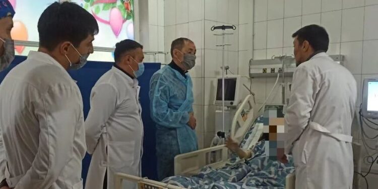 Фото пресс-службы управления здравоохранения Алматинской области