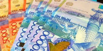 деньги, тенге, Казахстан