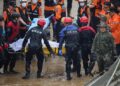 Спасатели, наводнение, эвакуация, люди